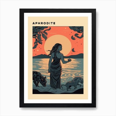 Aphrodite Poster 2 Art Print Framed Wall Art Poster Canvas Print Picture