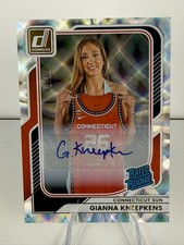 2026 Donruss WNBA Gianna Kneepkens Rated Rookie Auto Holo Frame /49 #99