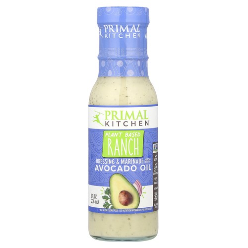 Dressing & Marinade Made With Avocado Oil, Plant Based Ranch, 8 fl oz (236 ml)