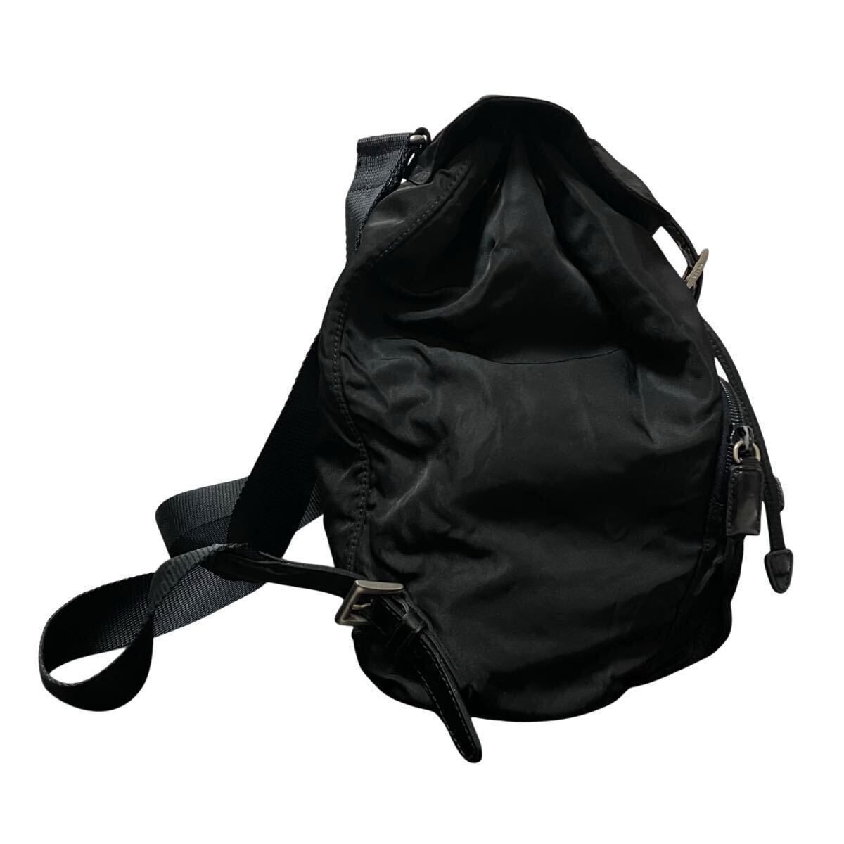 Excellent Condition PRADA TESSUTO NYLON BAG Prada Tessuto Nylon Backpack Triangl thumbnail 8