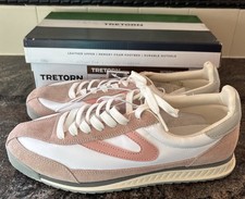 9 Tretorn Rawlins Blush Womens Fashion Sneakers Athletic Shoes Walking Run NEW