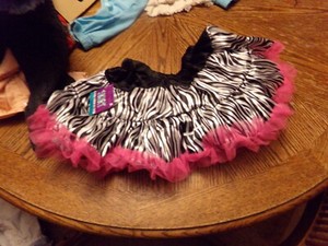 +*TODDLER GIRL FIERCE & FABULOUS PETTY SKIRT ....ONE SIZE F..777..NWT 3T