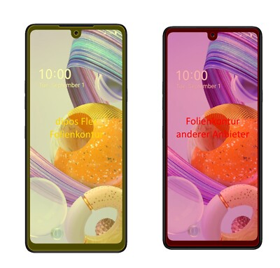 dipos I 4X Pellicola Protettiva antiriflesso Compatibile con LG