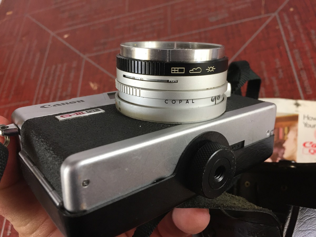 Wunderschöne Vintage Canon Ql17 Kamera mit Tasche - DE