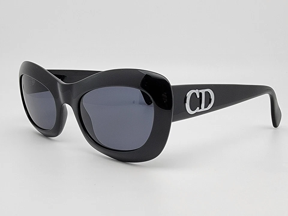 Очки солнцезащитные Christian Dior 2974 90 глянцевая черная оправа черные линзы с чехлом Австрия - Изображение 3 из 4