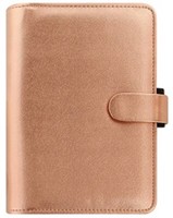 Filofax 022573 Organiser Personal Saffiano Rose Gold Undated