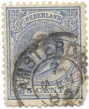 Pays-Bas, 1872 / 1888 - N°19 5c Amsterdam - Livraison 0€ dès 5 lots groupés