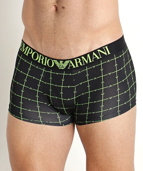 Emporio Armani Essential Microfiber CS719 Trunks Logo waistband