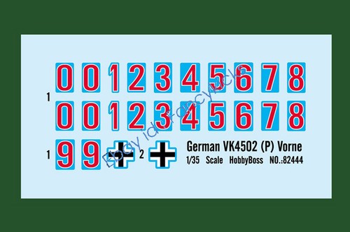 Hobby Boss 82444 1/35 German VK4502(P) Vorne model kit - Picture 11 of 11