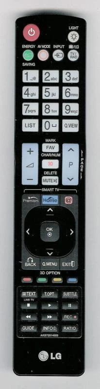 D`Origine Telecommande LG 55LW5590 55LW5590ZE 55LW579 55LW579S - Photo 1/1