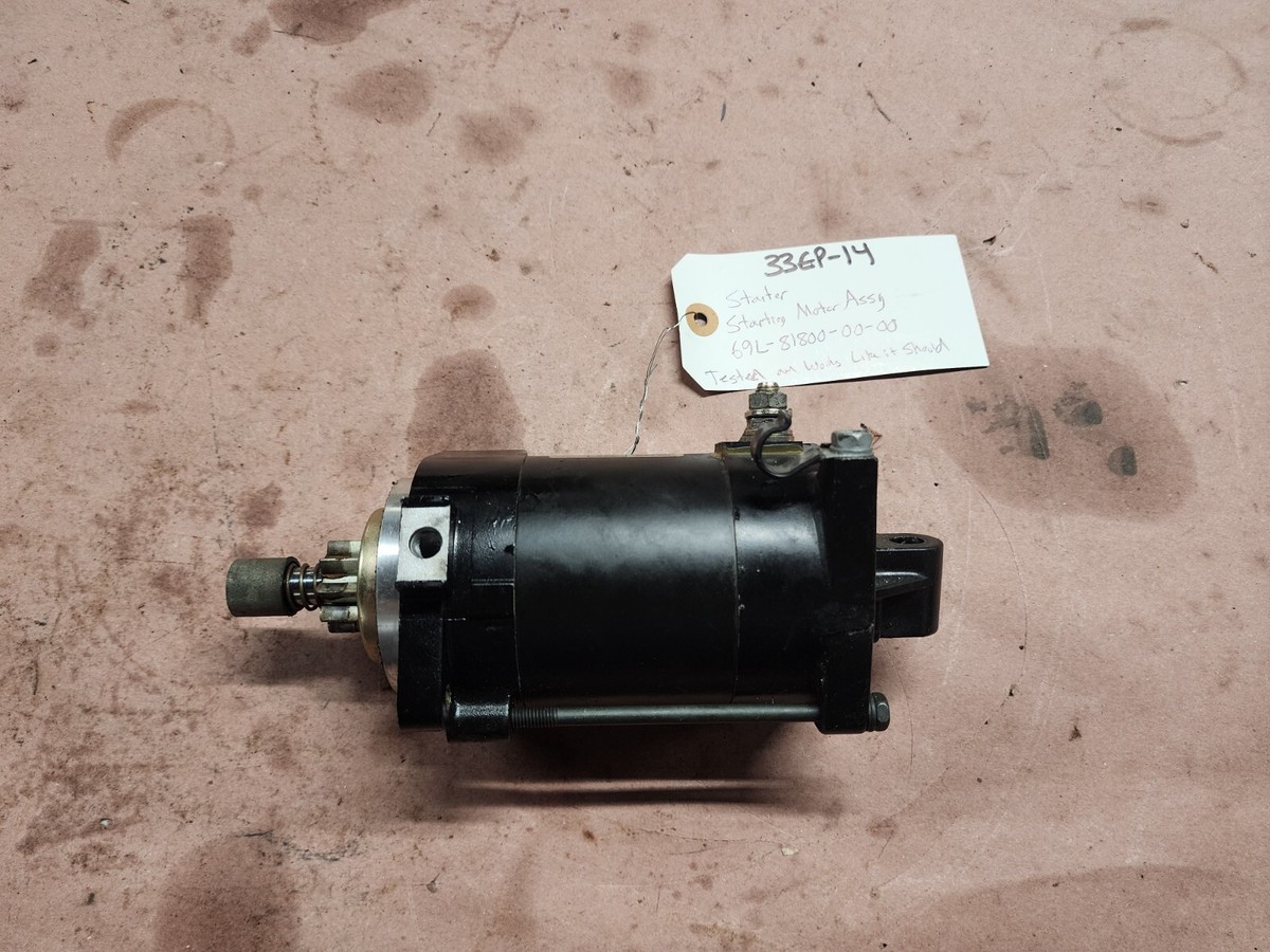 YAMAHA STARTER, STARTING MOTOR ASSY, 69L-81800-00-00, VMAX 225