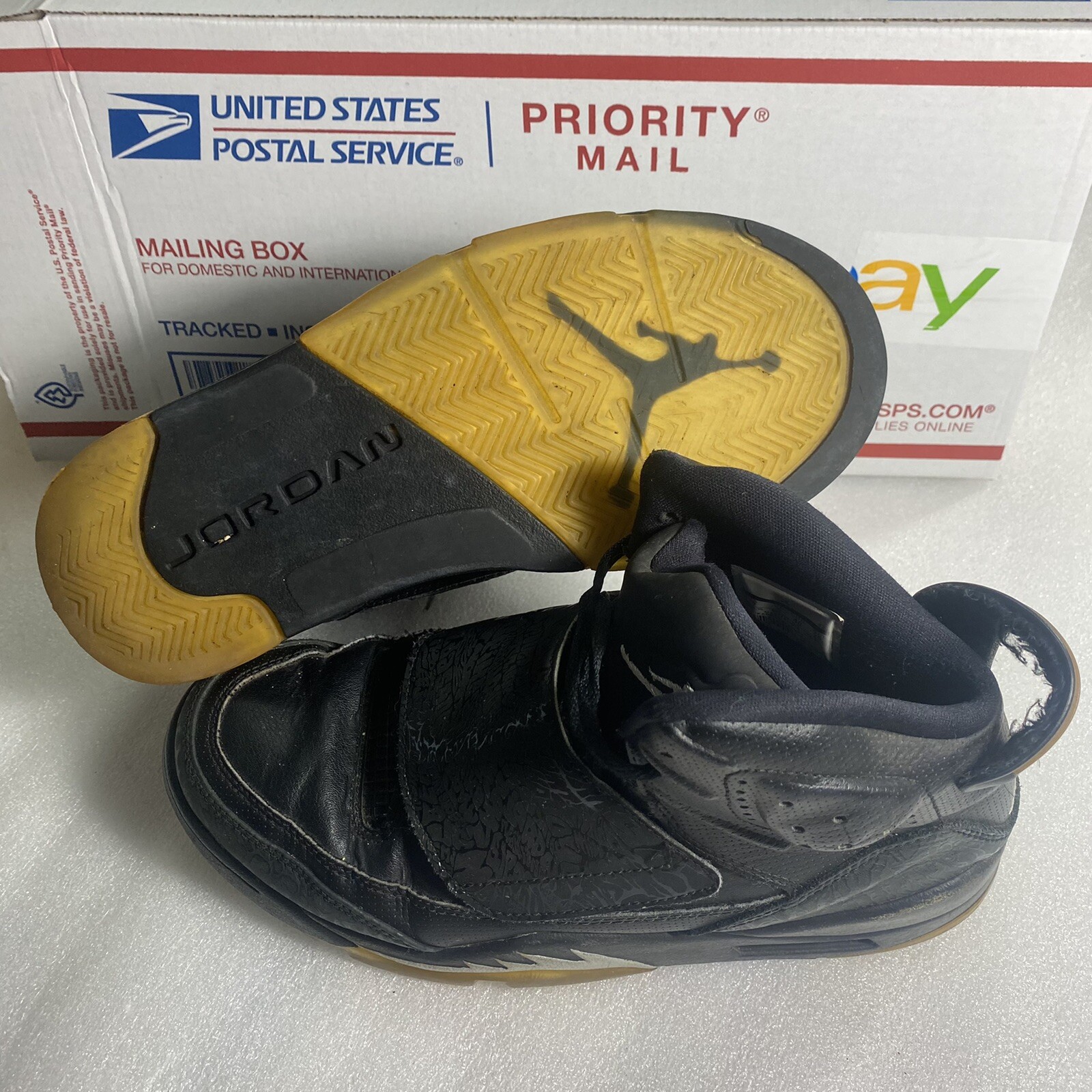 Air Jordan Son of Mars Basketball Shoes Men's 7 Black… Gem