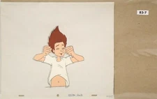 Back To The Future Original Production Drawing And Cel 83-7 Used Cond.