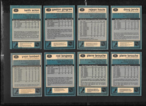 1981-82 OPC 81-82 O PEE CHEE NHL HOCKEY CARD 133-264 SEE LIST - Picture 109 of 267