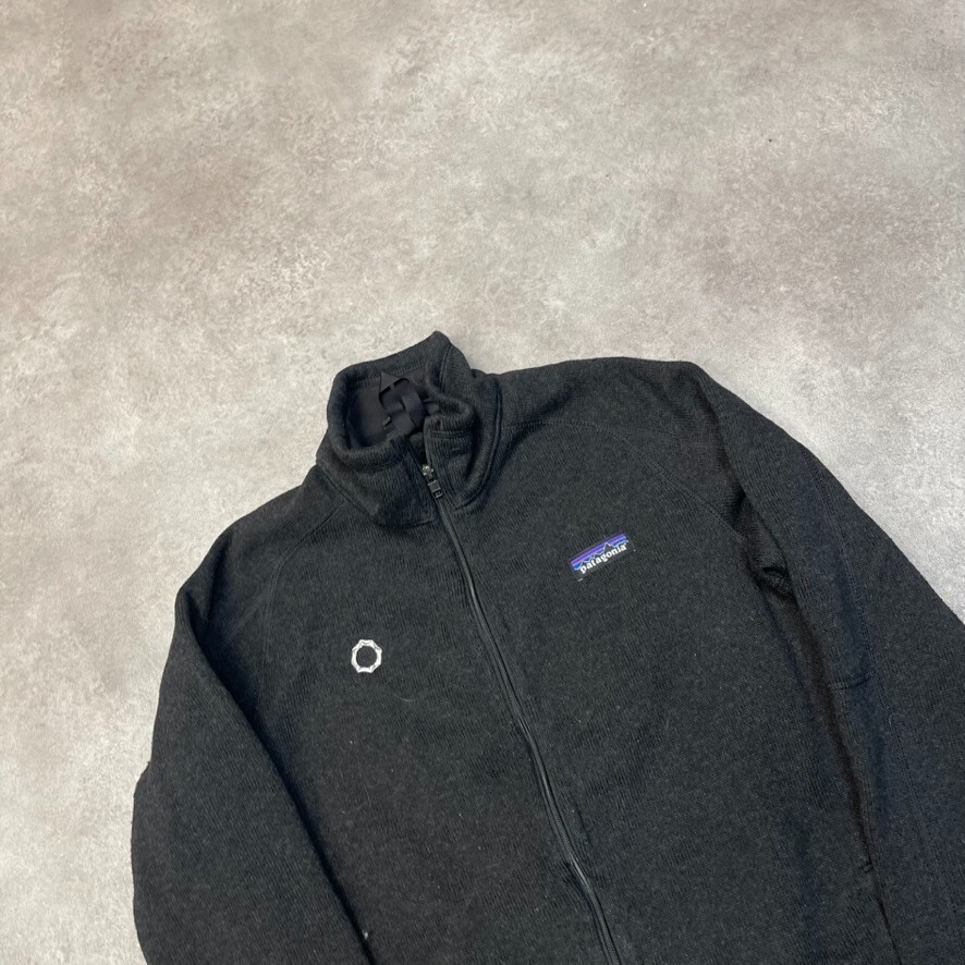 Patagonia Fleece Womens Medum Y2K Better Sweater Full-Zip Hiking Jacket, Black image 3