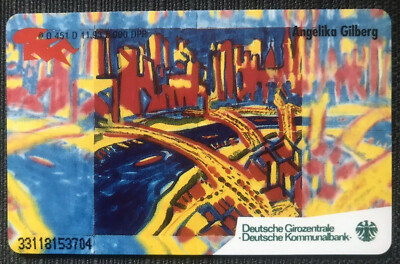 O 451 D 6 DM Frankfurt experience artist Angelika Gilberg 5000 ex. New***Mint***