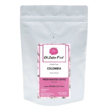 100 Organic Colombia Coffee Medium Roast Whole Bean Fresh Roasted Daily 12 oz