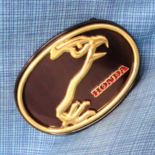 Honda Golden Eagle Owners Promo Belt Buckle NOS IOB Vintage       .SHY096