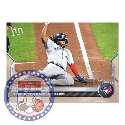 2022 Topps Now 672 Vladimir Guerrero Jr.
