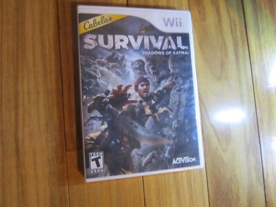 Cabela's Survival: Shadows of Katmai (Nintendo Wii Brand New Factory Sealed #G11