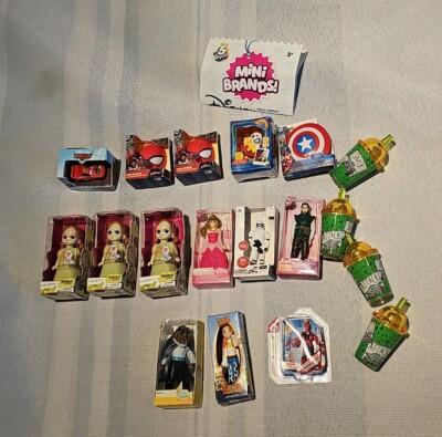 lot of 14 Zuru Mini Brands Toy Disney Store Edition Rare free shipping 