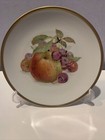 SCHUMANN BAVARIA ARZBERG GERMANY GOLDEN CROWN E&R 1886 ORCHARD APPLE & CHERRIES — photo 2