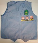 KID'S VEST W/ 10 PATCHES VOYAGERS - ROYAL RANGERS? BIBLE SCHOOL? CHRISTIAN CAMP? — photo 1