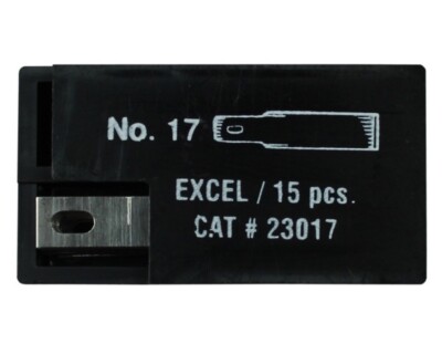 Excel Tools Ersatzklingen 17 Small Chisel 15 pcs Fits: K1 K3 K17 K18 K30 K40 ...