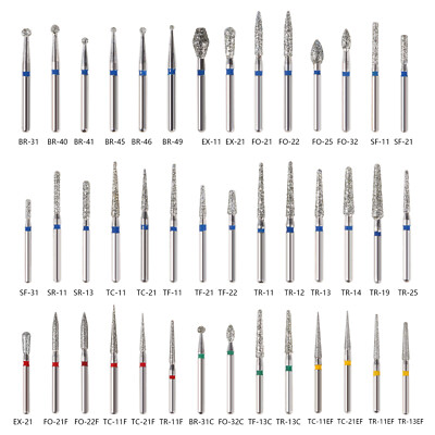 Dental Diamond Burs Drills Ball Round FG 1.6mm For High Speed Handpiece 10pcs Pk Dental Diamond Burs Drills Ball Round FG 1.6mm For High Speed Handpiece 10pcs Pk