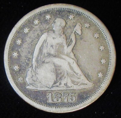 1875-S 20 Cent