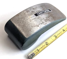 Vintage Sears Craftsman Auto Body Repair Dolly Hand Anvil