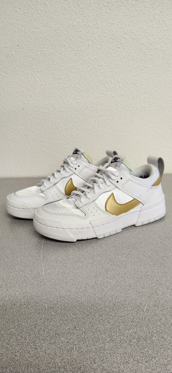 nike dunk low disrupt metallic gold