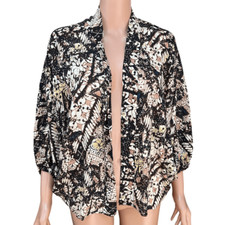 One size light summer open front cardigan