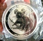 2018 AUSTRALIAN KOALA PROOF 9999 FINE SILVER STUNNING TROY OUNCE ROUND