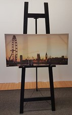 Heavy Duty 'Big' 160CM Easel, white,  picture canvas stand A1 A0 wood easel