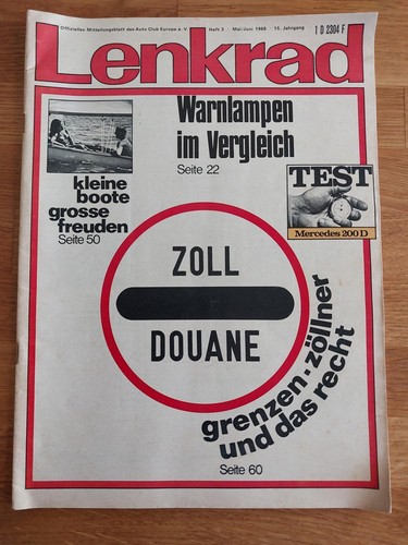 Lenkrad 03/1968 Mercedes 200 D - DAF 55