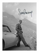 SEAN CONNERY - JAMES BOND AUTOGRAPH SIGNED PP PHOTO POSTER