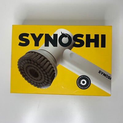 Synoshi Electric Spin Scrubber Cleaning Brush w/ 3 Replaceable Cleaning Heads