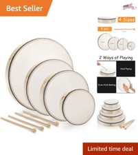 Hand Drum Set - Musical Educational Percussion Instrument - Wood - High Quality