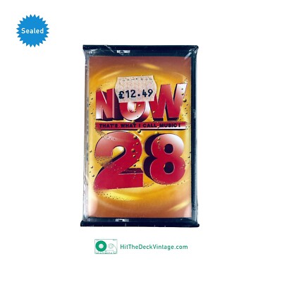 NOW 28 Now That's What I Call Music 28 Cassette Tapes (1994) UK Double SEALED