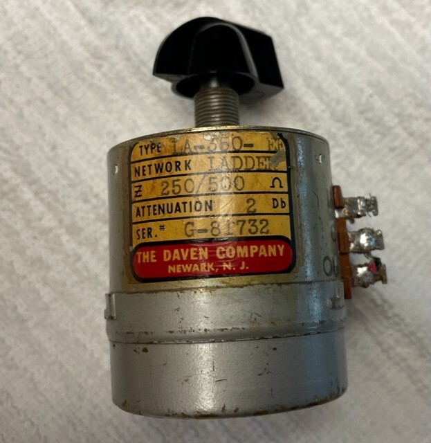 Daven attenuator 250/500 | eBay