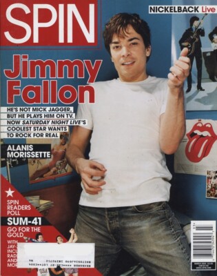 SPIN Magazine; V/18 #3, M/02; Jimmy Fallon, Bad Religion, Leonard Cohen