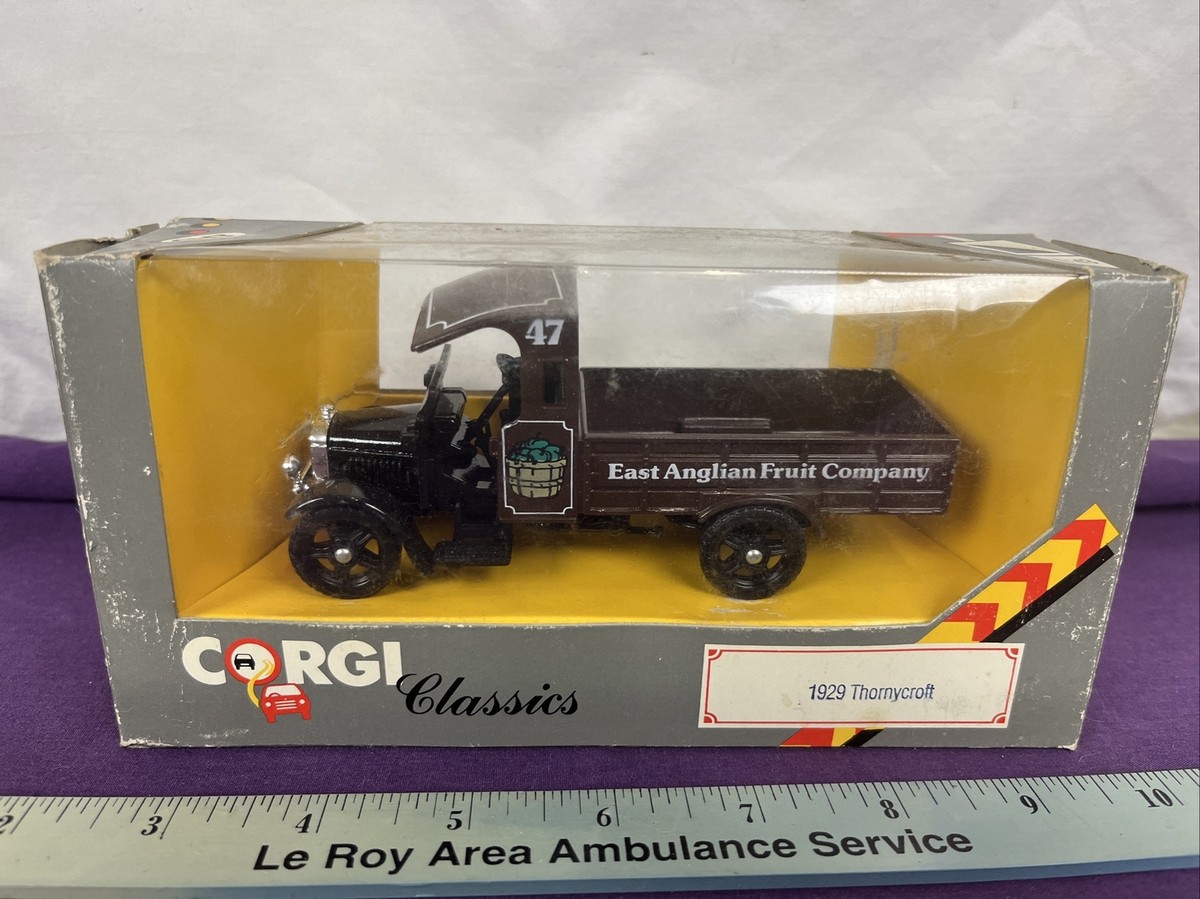 Corgi Classics 820 Diecast 1929 Thornycroft Truck - East Anglian