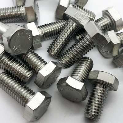 M3 x 8mm - .8 Pitch - 304 Stainless Steel (18-8), Full Thread, Bright Finish,...