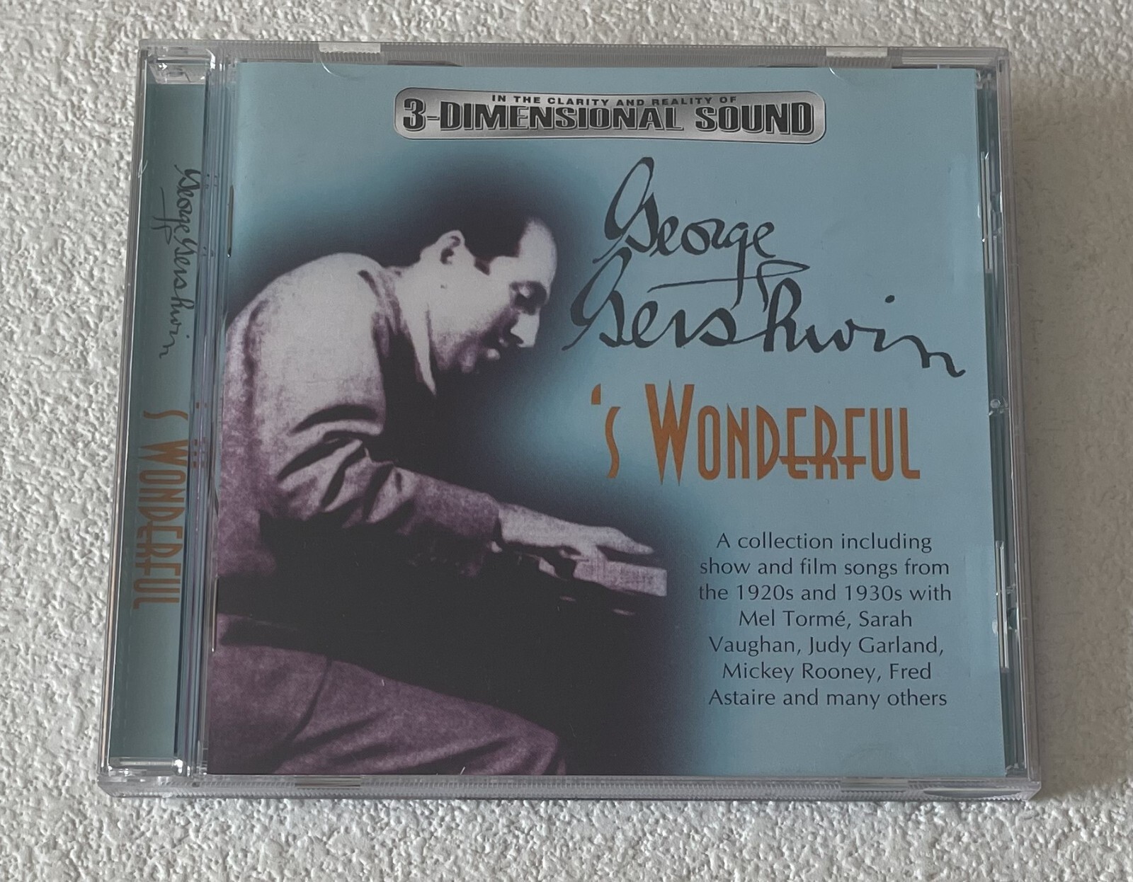 VARIOUS ARTISTS ~ GEORGE GERSHWIN: 'S WONDERFUL ~ 1998 UK 27-TRACK CD ALBUM