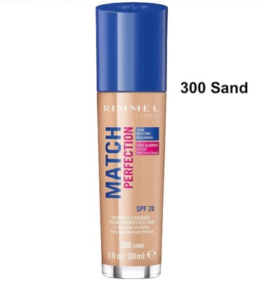 Rimmel London Match Perfection Foundation 30 ml LSF 20 - 300 Sand