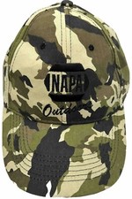 NAPA Outdoors Hat Camouflage Strapback Camping Hunting Trucker Cap