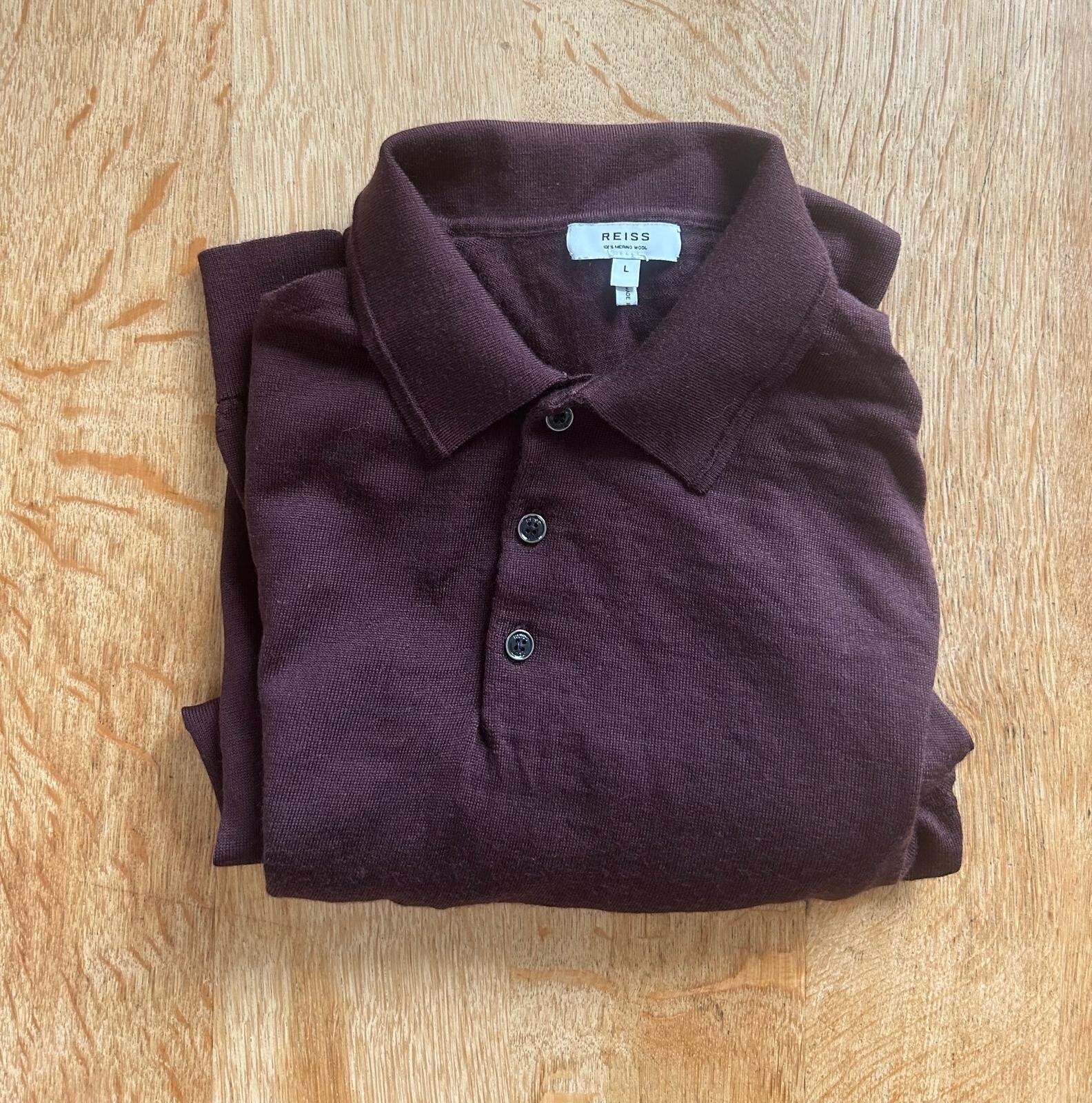 Reiss Trafford Polo Shirt -p (RRP. £98.00) image 2
