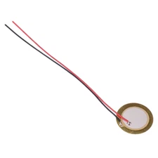 10 x 20mm Piezo Element Transducer Sounder Sensor 100mm Leads