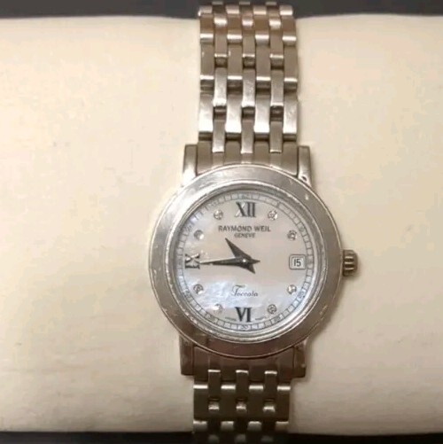 Raymond Weil Silver Tone Toccata Ladies watch 5393 MOP Swiss  display picture 3